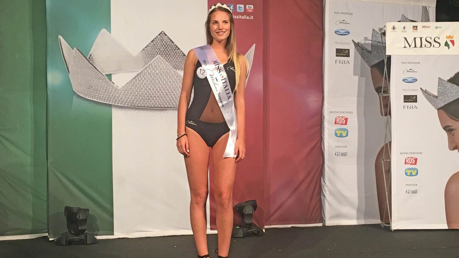 Tanya Caporalini, Miss Miluna Toscana 2017