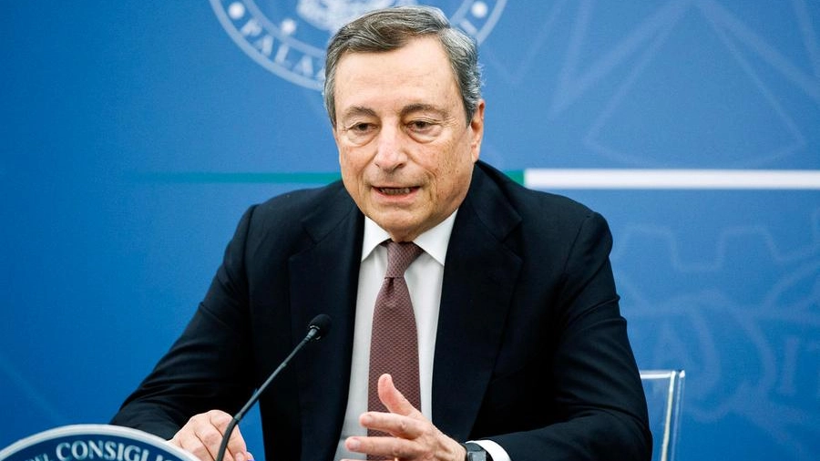 Mario Draghi, presidente del Consiglio 