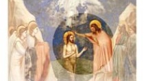 Il "Battesimo di Cristo" (Giotto), in copertina di "Dal battesimo allo sbattezzo"