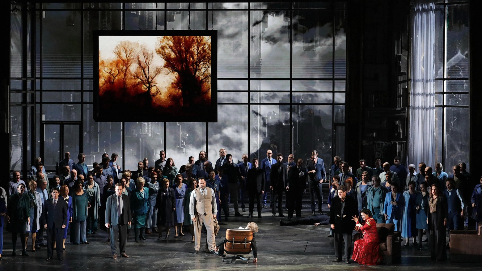 Macbeth di Giuseppe Verdi per la Prima della Scala (Ansa)