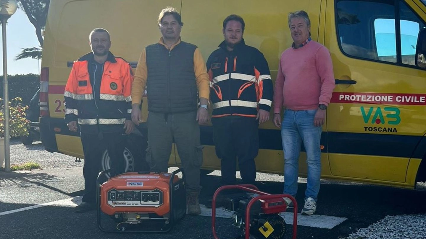 L'associazione ’Campeggi Riuniti’ della Partaccia alla Vab di Massa Carrara L'associazione ’Campeggi Riuniti’ della Partaccia alla Vab di Massa Carrara