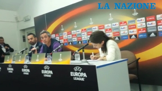 La conferenza stampa di Paulo Sousa 