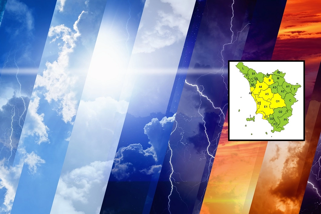 L'allerta meteo di domenica