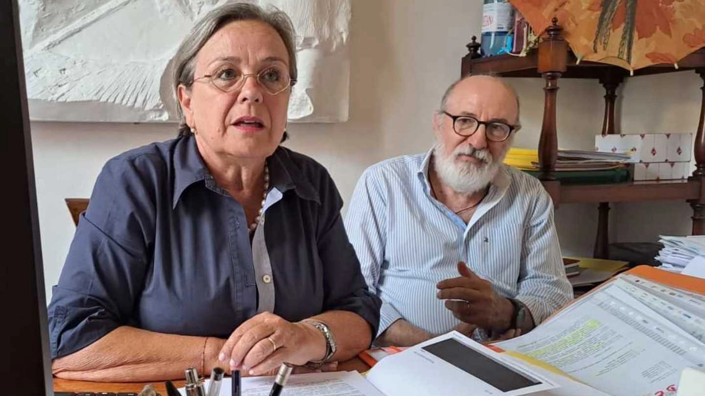 L’avvocato Sabina Ambrogetti e il presidente dell’associazione Pro Disabili Giancarlo Mione