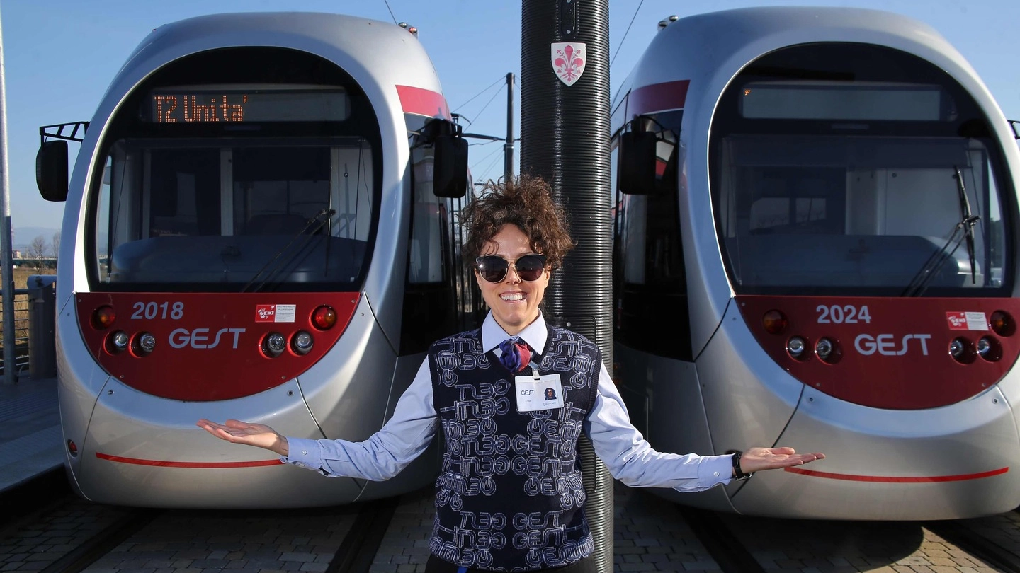 I convogli della nuova tramvia (New Press Photo)