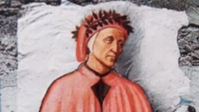 Dante Alighieri, street art 