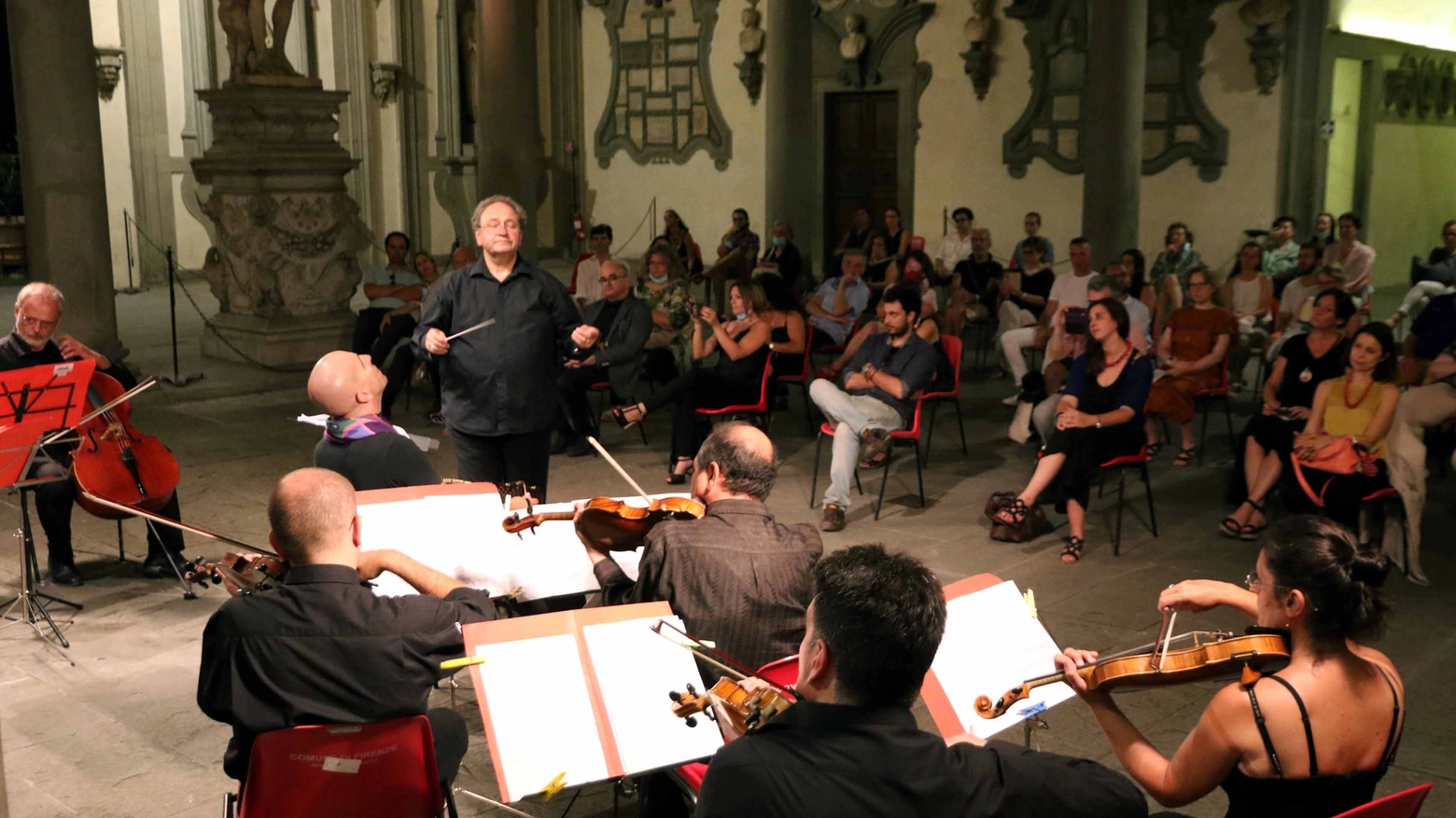 Un momento del concerto Un momento del concerto