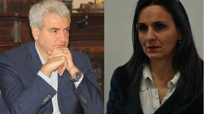 Fabrizio Raffaelli, amministratore unico delle Terme, e Arabella Ventura, consulente della Regione