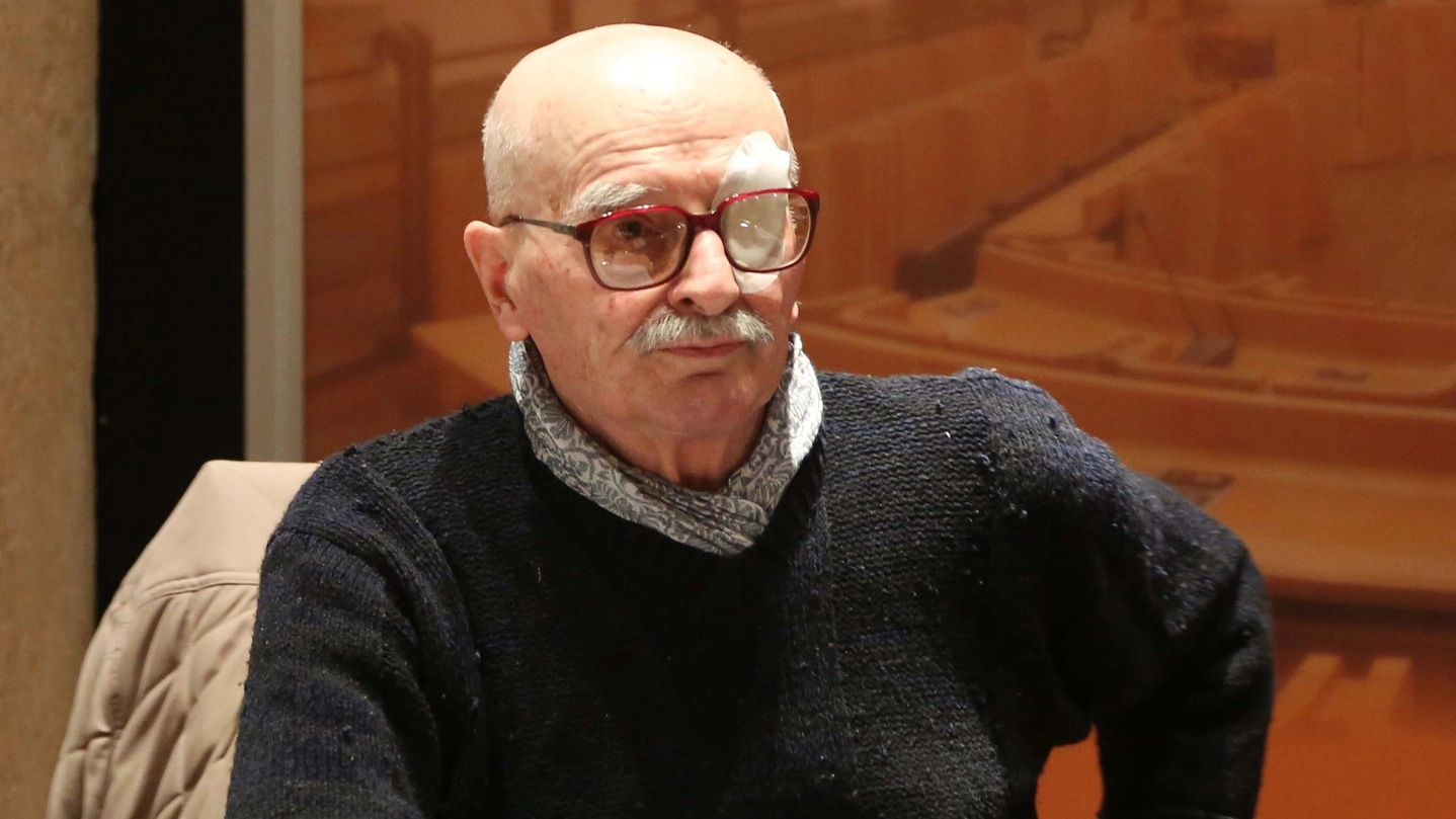 Il perugino Francesco Innamorati, 90 anni, ex partigiano e attuale presidente dell’Anpi