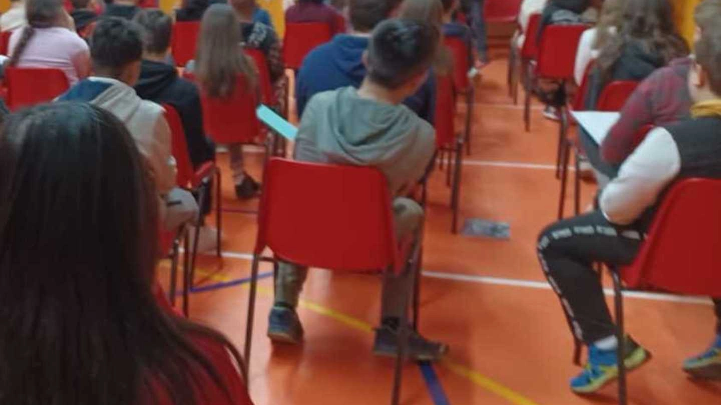 Studenti a scuola