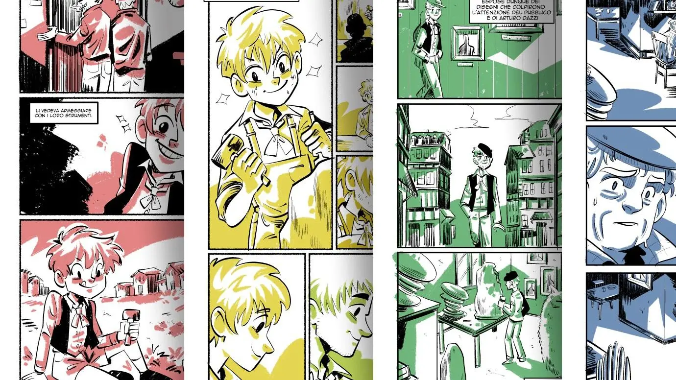 Fumetto L’arte di Gigi Guagagnucci da sfogliare Fumetto L’arte di Gigi Guagagnucci da sfogliare