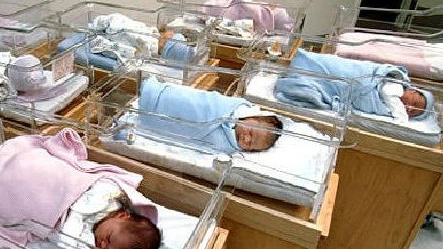 Neonati in ospedale (Foto archivio)