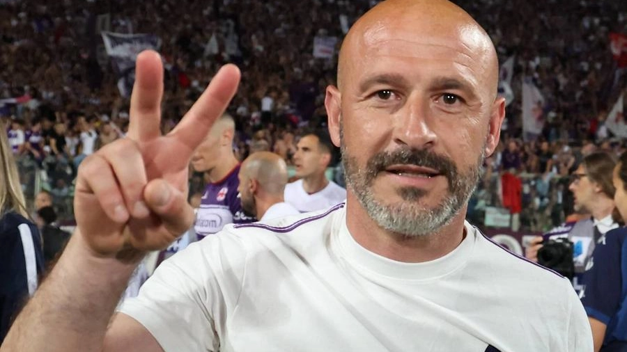 Fiorentina, Vincenzo Italiano festeggia il successo sulla Juve (Germogli)