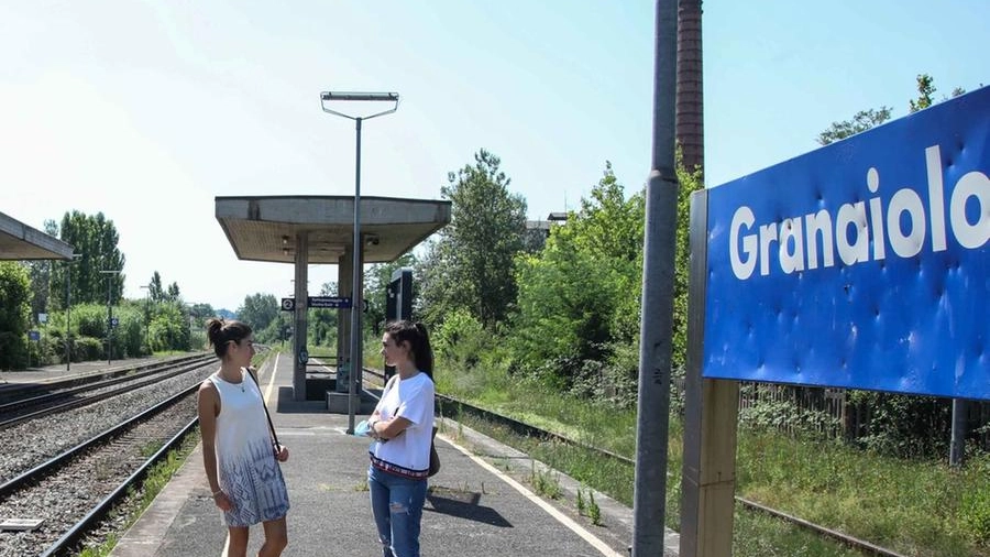 La stazione di Granaiolo (foto d’archivio)
