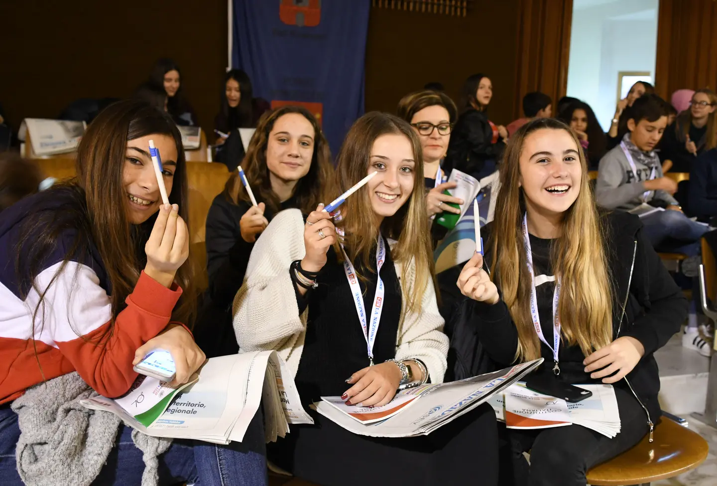 Penne pronte... cronisti in classe, si parte