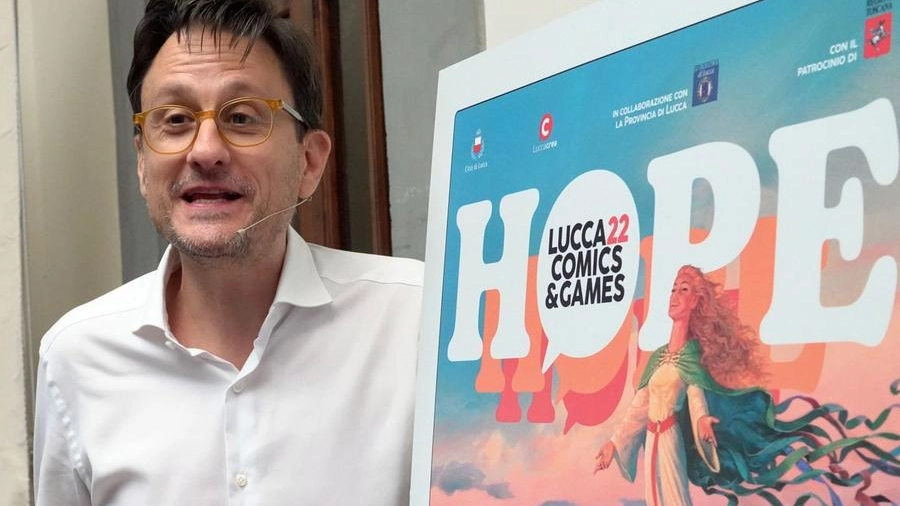 Emanuele Vietina, direttore di Lucca Comics (New Press Photo)