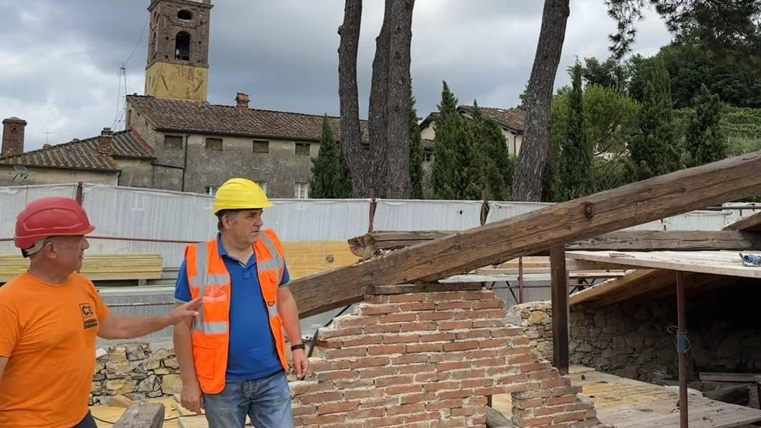 Scuola di Montemagno Lavori a buon punto Scuola di Montemagno Lavori a buon punto