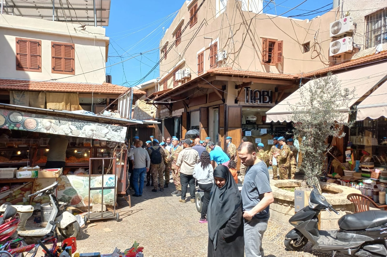 Vita quotidiana in una città libanese