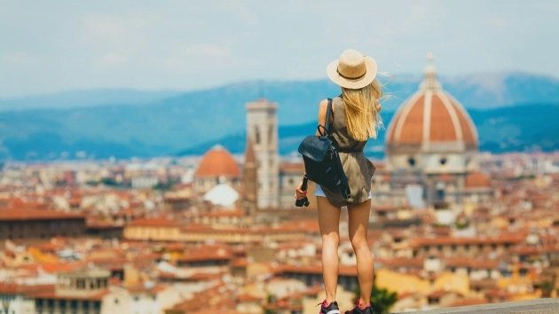 Turista a Firenze