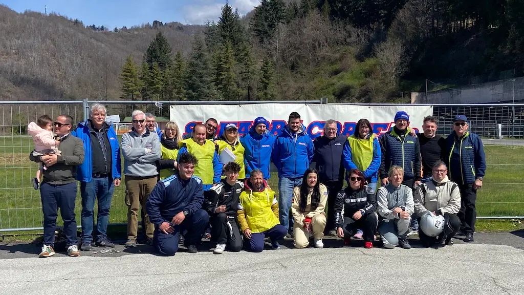 I partecipanti al 24° Corso della Squadra Corse I partecipanti al 24° Corso della Squadra Corse