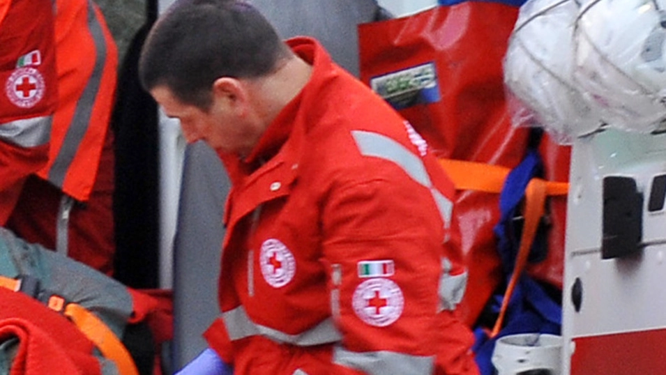 Intervento della Croce Rossa