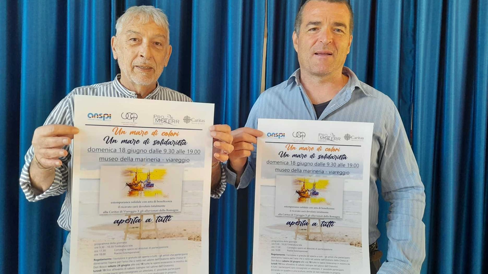 "Un mare di solidarietà" Gli artisti per la Romagna "Un mare di solidarietà" Gli artisti per la Romagna