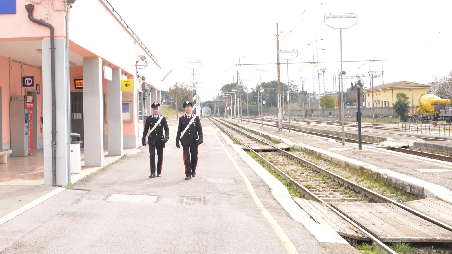 Intervenuti i Carabinieri Intervenuti i Carabinieri