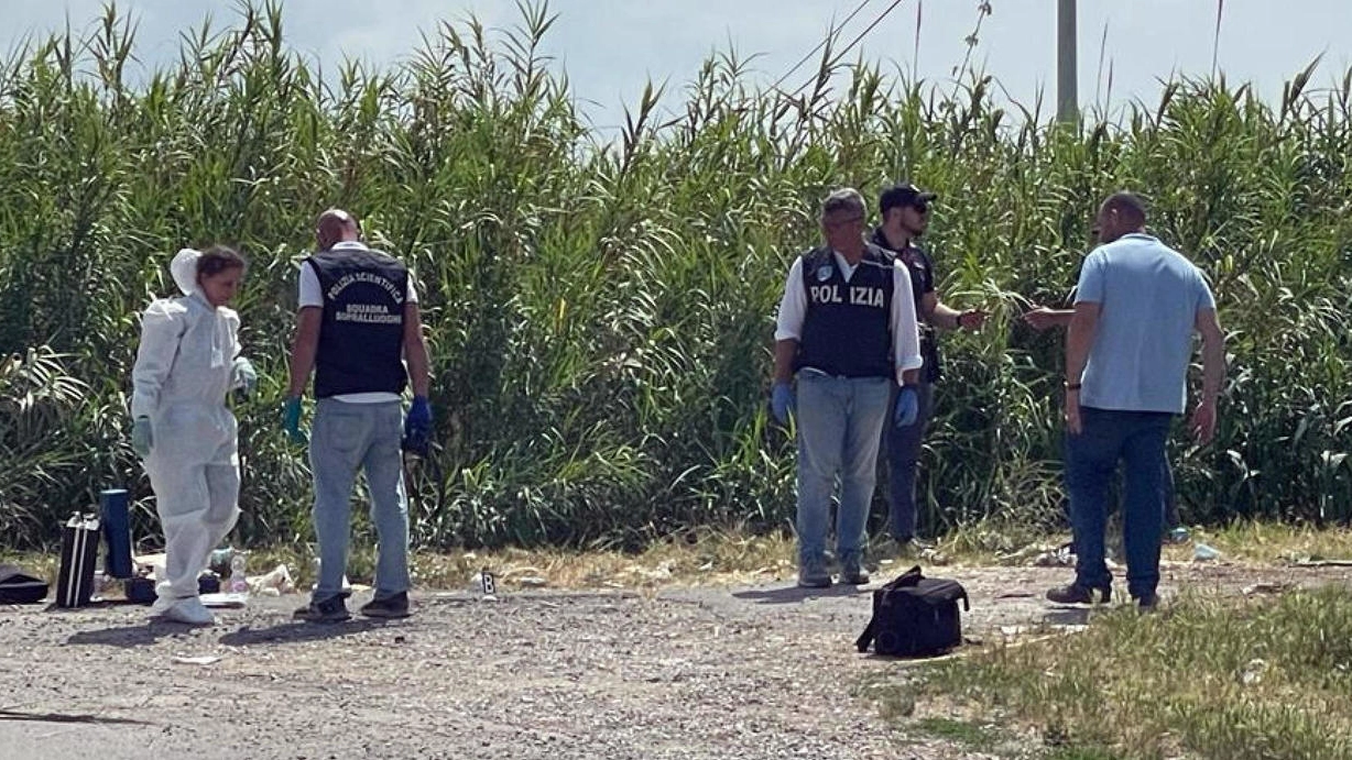 Il punto in cui è stata ritrovata l’auto di Carlo Bertolotti Il punto in cui è stata ritrovata l’auto di Carlo Bertolotti