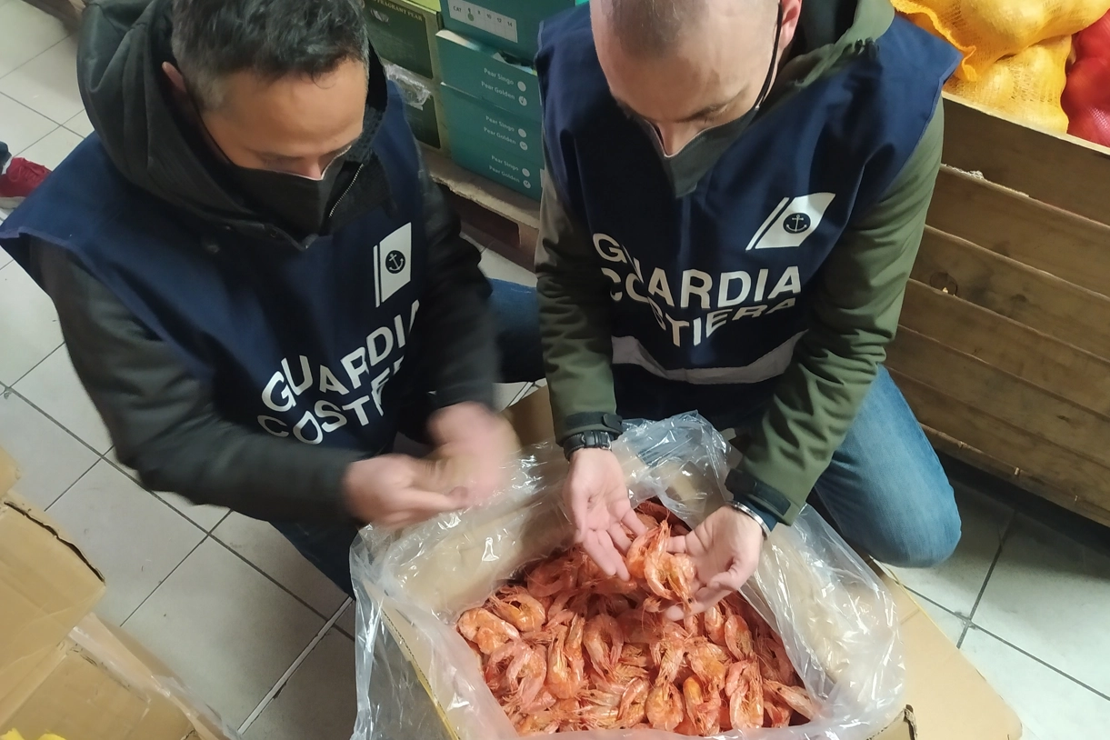 Il controllo in uno dei negozi