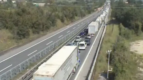La coda sulla A1 La coda sulla A1