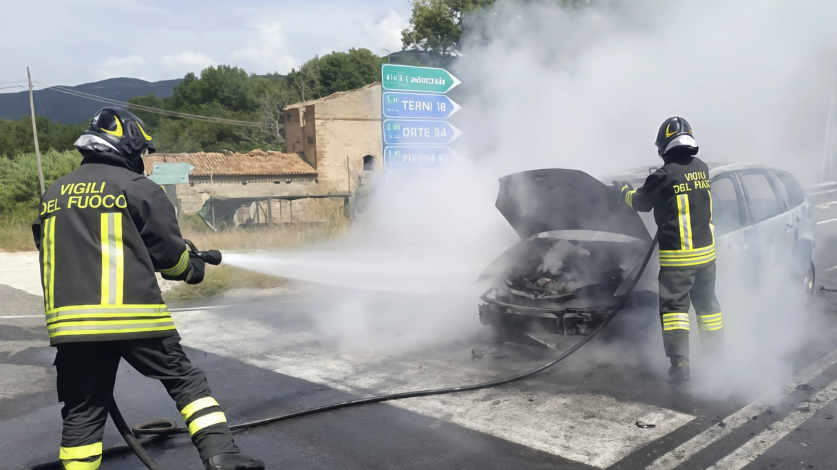 Auto in fiamme a Scandicci, via Codignola: una Citroen Ax si incendia mentre era in transito. Intervento dei vigili del fuoco e della polizia municipale, nessun ferito. Ipotesi di cortocircuito al centro delle indagini. Auto in fiamme a Scandicci, via Codignola: una Citroen Ax si incendia mentre era in transito. Intervento dei vigili del fuoco e della polizia municipale, nessun ferito. Ipotesi di cortocircuito al centro delle indagini.