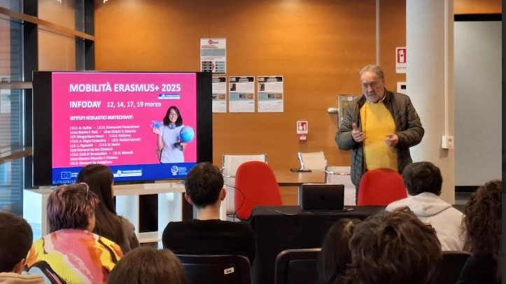 La presentazione del progetto Erasmus