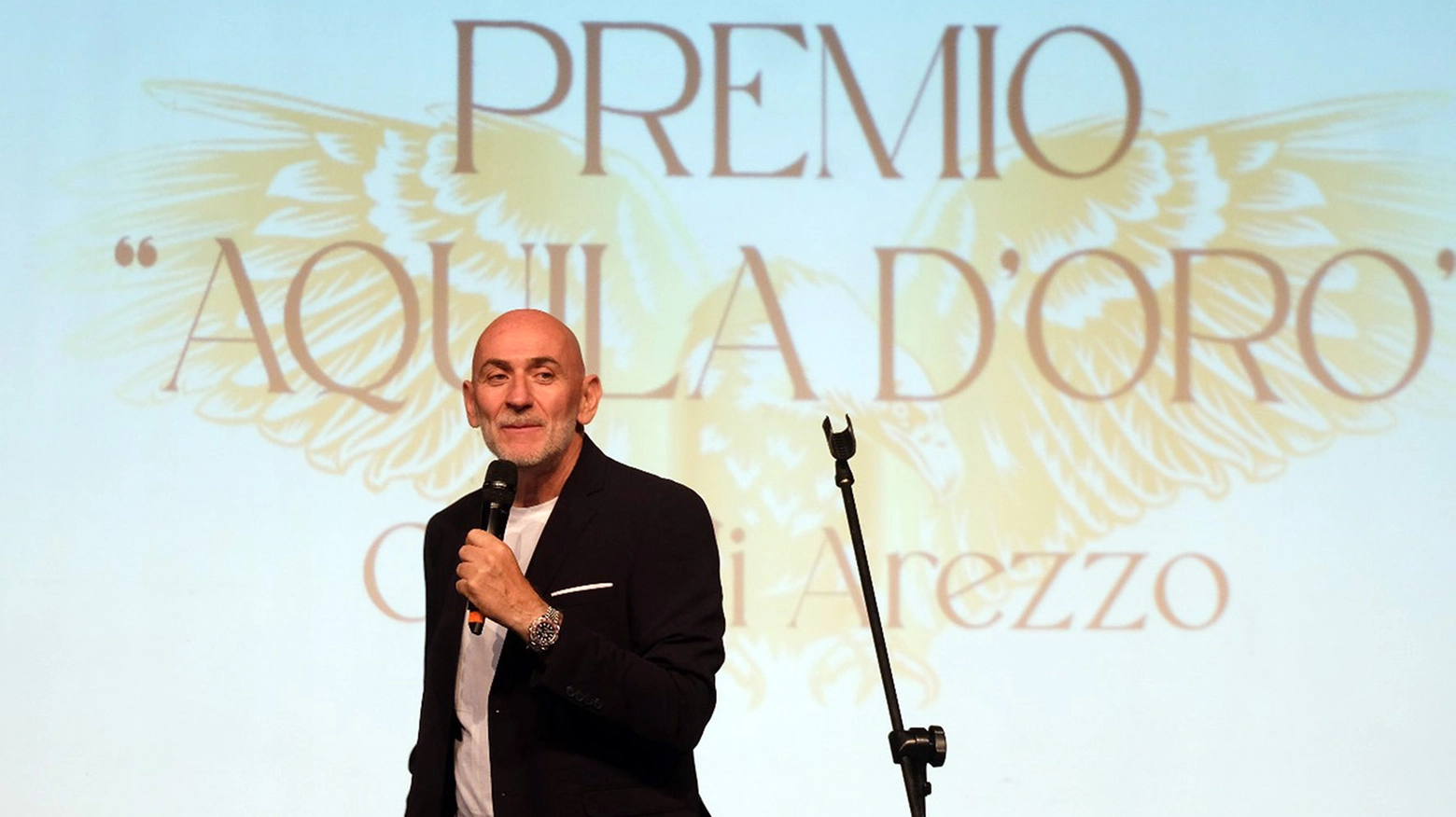 Sergio Sgrilli, premio Aquila d'Oro
