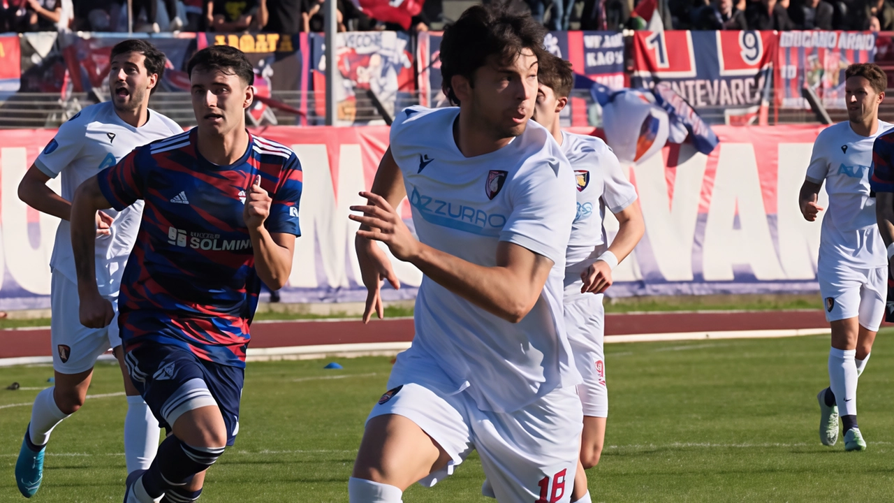 Edoardo Priore, 22 anni, al secondo gol in questa stagione Edoardo Priore, 22 anni, al secondo gol in questa stagione