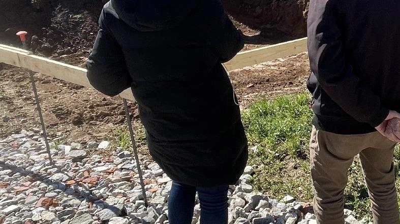 Il sopralluogo del sindaco