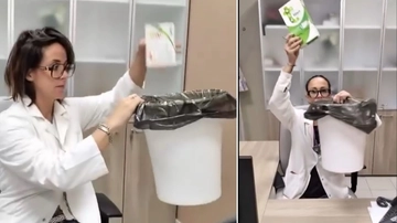 Farmaci israeliani buttati nel cestino, il video-choc girato nella sede Asl da dottoressa e infermiera. Poi le scuse