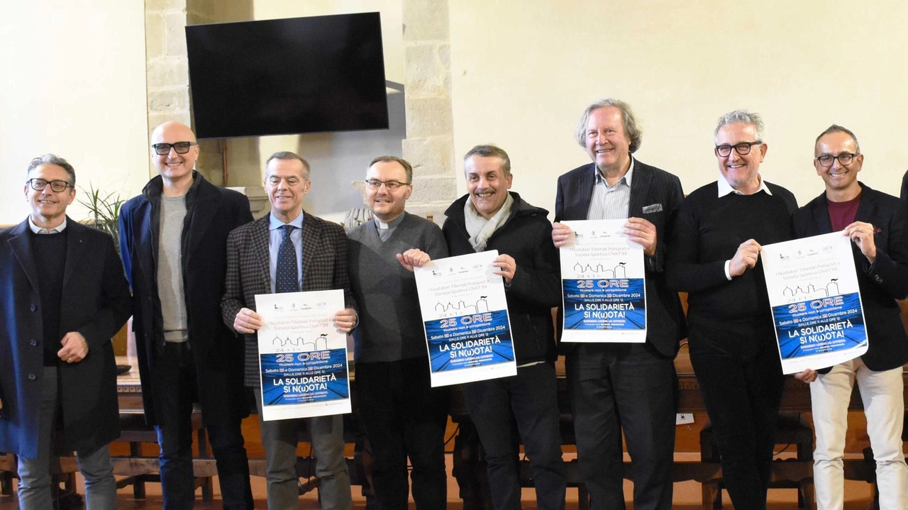 La presentazione. della 25 ore di nuoto in programma tra sabato e domenica prossimi negli impianti comunali La presentazione. della 25 ore di nuoto in programma tra sabato e domenica prossimi negli impianti comunali