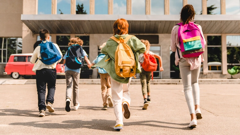Rientro a scuola (foto archivio Ansa)