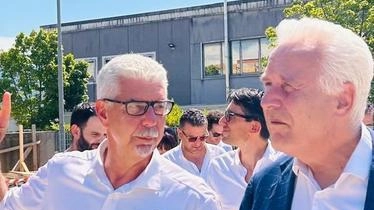 Giani col sindaco di Cavriglia