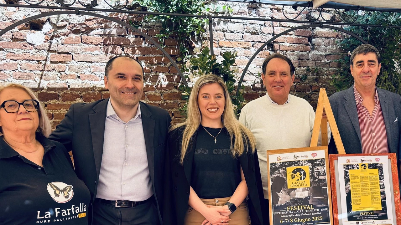 La presentazione dell’iniziativa dedicata al mistero ’Giallo Grosseto’ che sarà in città dal 6 all’8 giugno prossimi La presentazione dell’iniziativa dedicata al mistero ’Giallo Grosseto’ che sarà in città dal 6 all’8 giugno prossimi