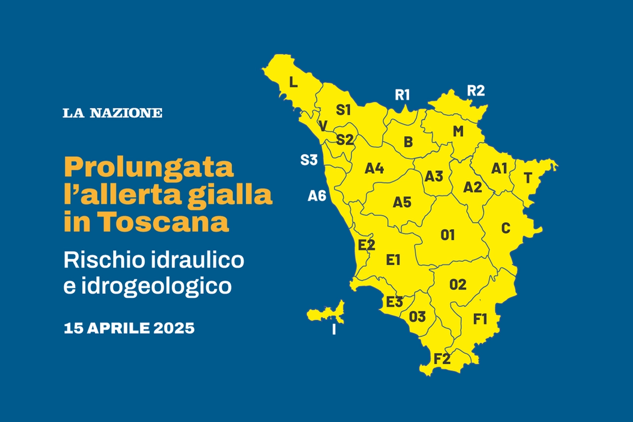 Prolungata l'allerta meteo
