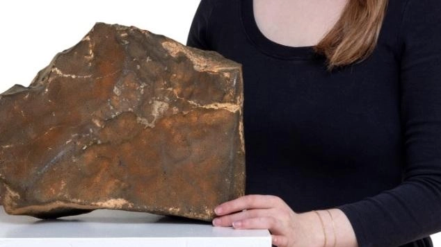 Ospitato per mesi nella galleria Theatrum Mundi di Luca Cableri, il reperto spaziale di 25 chili ha attirato collezionisti da tutto il mondo. È uno dei più grandi frammenti del pianeta rosso mai rinvenuti . . Ospitato per mesi nella galleria Theatrum Mundi di Luca Cableri, il reperto spaziale di 25 chili ha attirato collezionisti da tutto il mondo. È uno dei più grandi frammenti del pianeta rosso mai rinvenuti . .