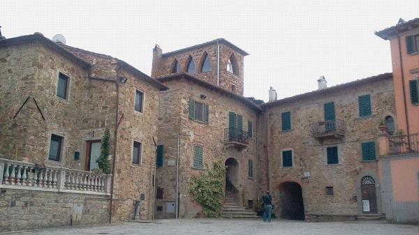 Il centro storico di Pergine
