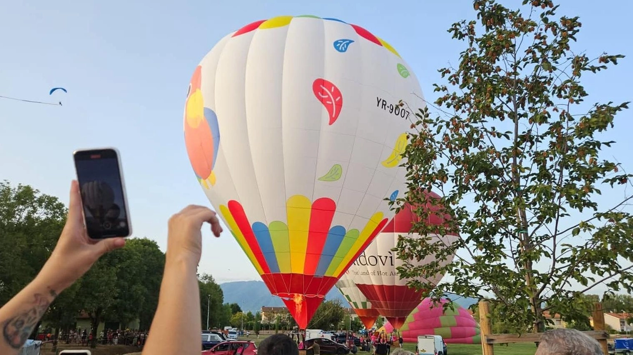 Tornano le mongolfiere nel cielo di Capannori