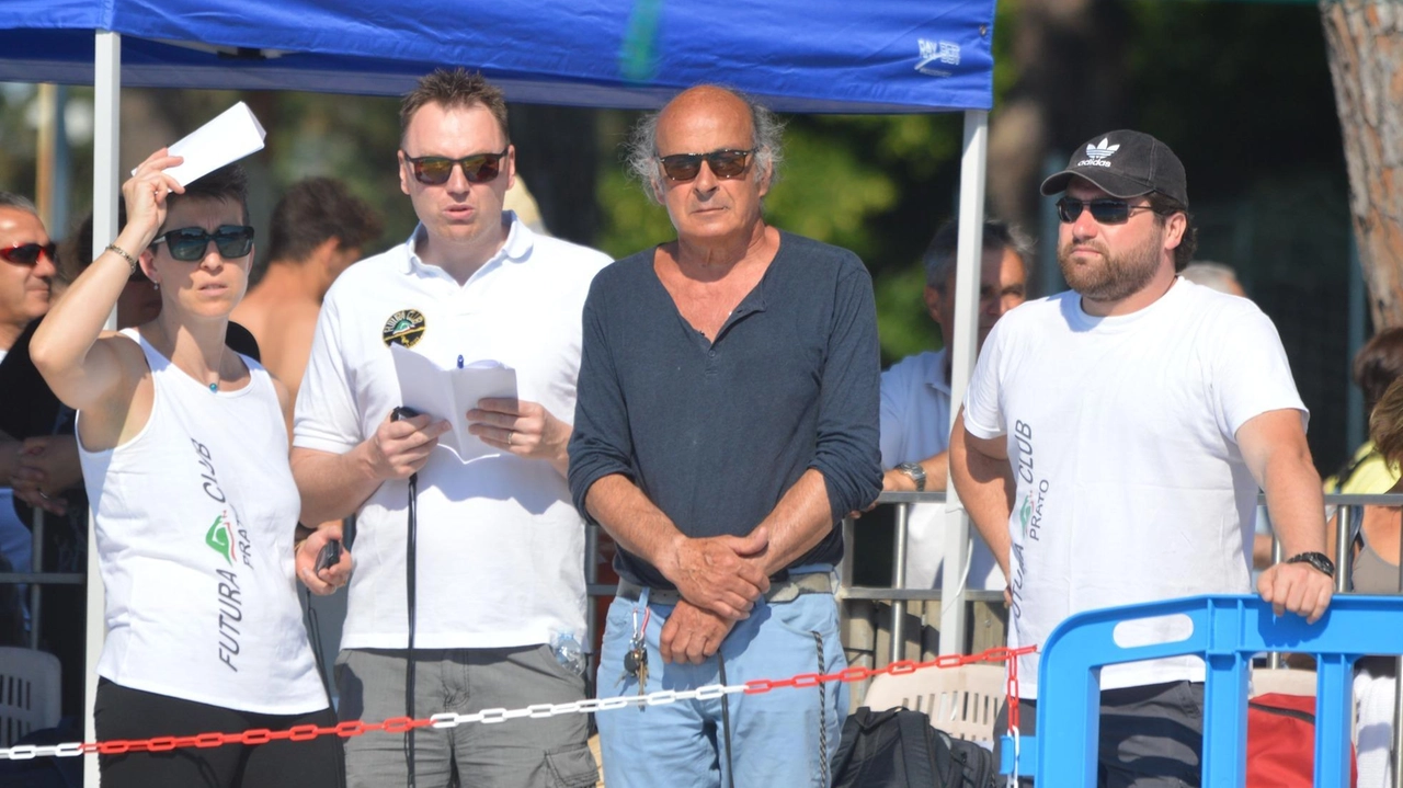 Al centro della foto Alessandro Castagnoli, ex-docente e storico allenatore Al centro della foto Alessandro Castagnoli, ex-docente e storico allenatore