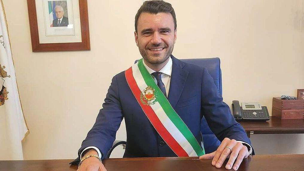 Il sindaco di Capannori, Giordano Del Chiaro Il sindaco di Capannori, Giordano Del Chiaro
