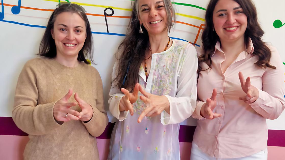 I bambini della Giometti imparano la lingua dei segni