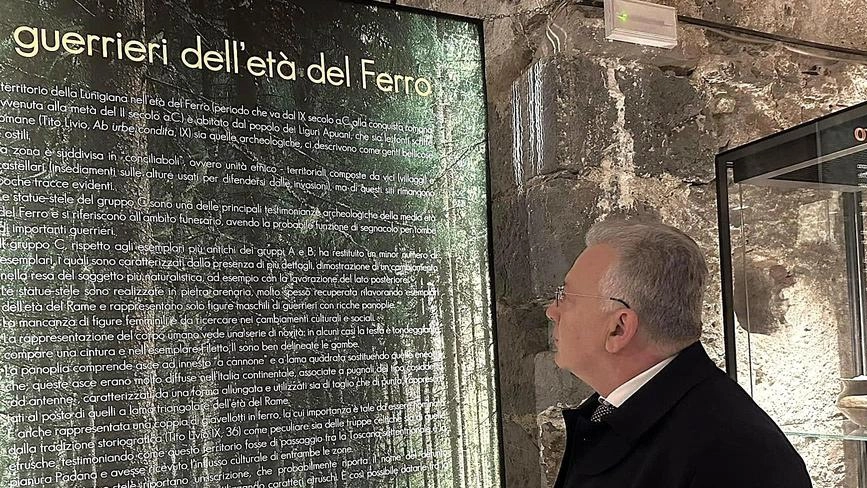 Il sindaco Pierluigi Peracchini ha presenziato, nei giorni scorsi, all’inaugurazione al museo dei Castello San Giorgio