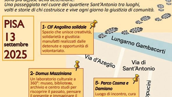 La locandina dell'iniziativa