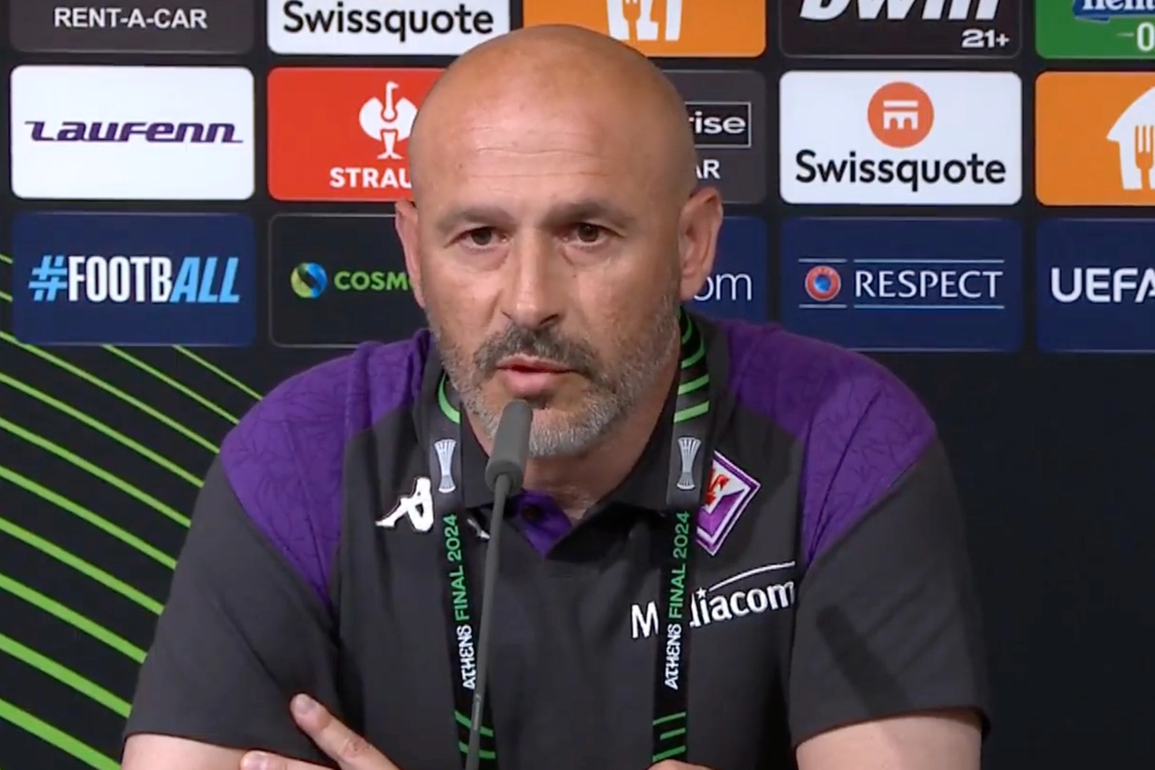 Vincenzo Italiano alla vigilia di Olympiacos-Fiorentina